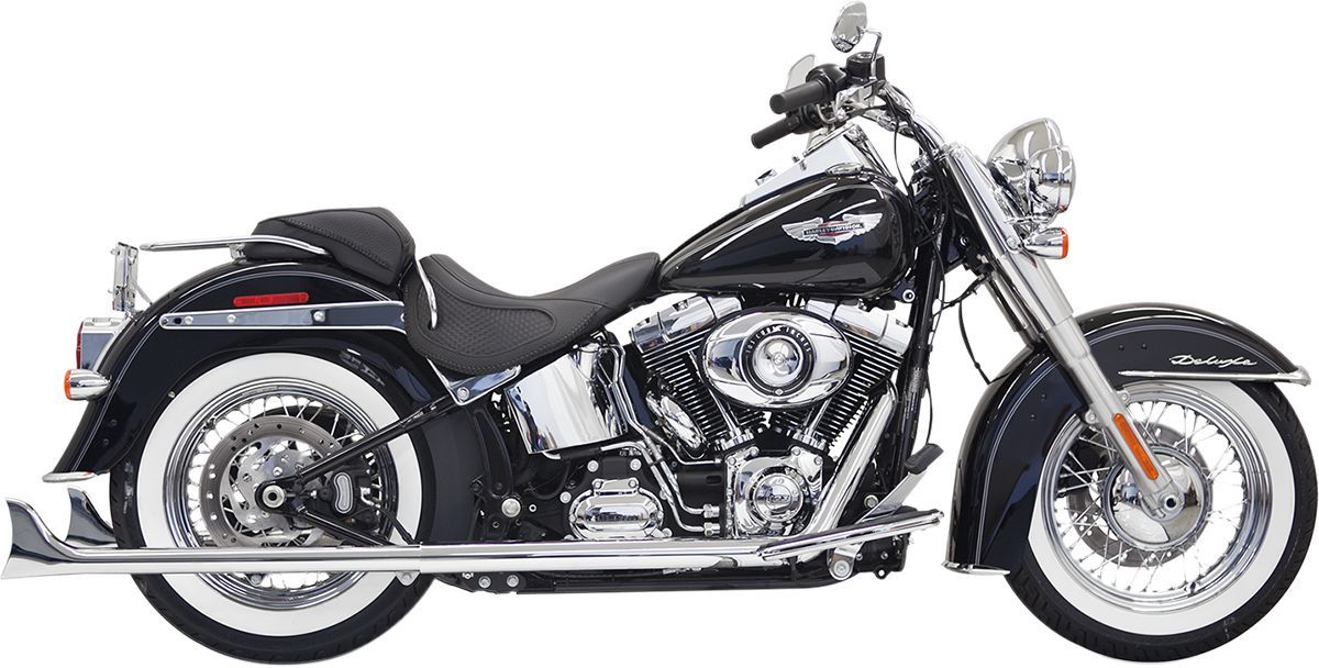 Bassani Fishtail True Dual Exhaust System #1S26E-33
