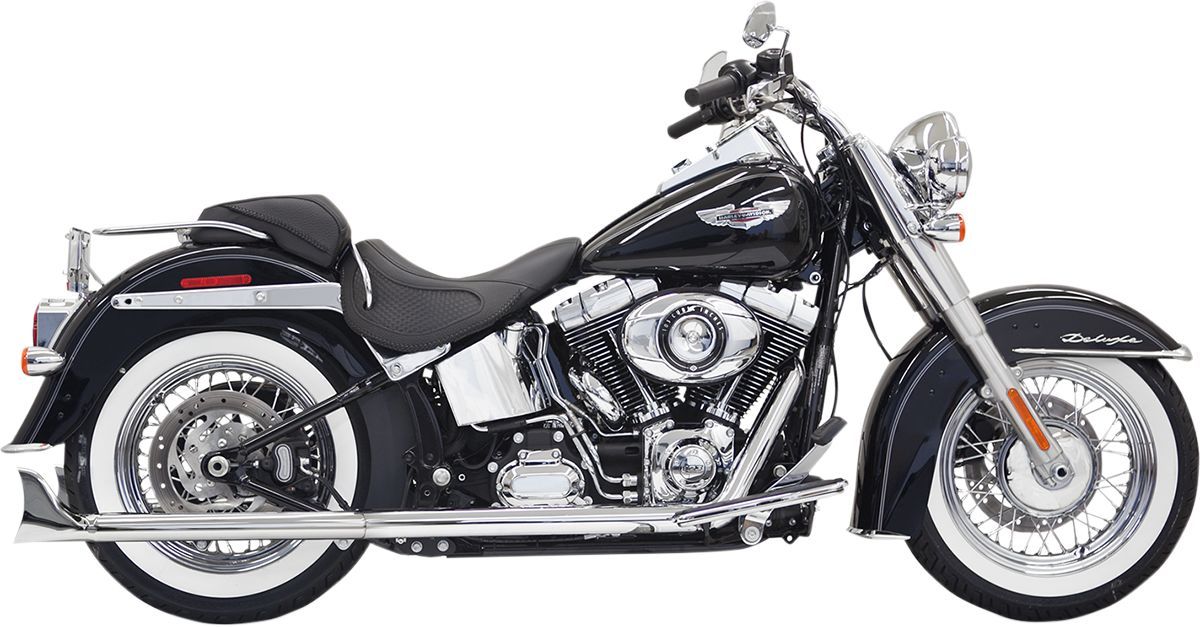 Bassani Fishtail True Dual Exhaust System #1S46E-30