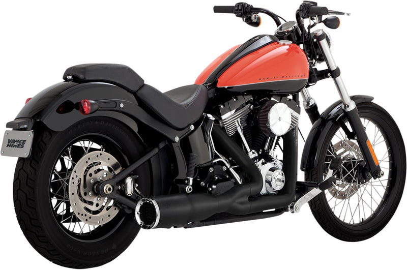 Vance & Hines Hi-Output 2-into-1 Short Exhaust System - Part #18002062 - hogparts-uk.myshopify.com