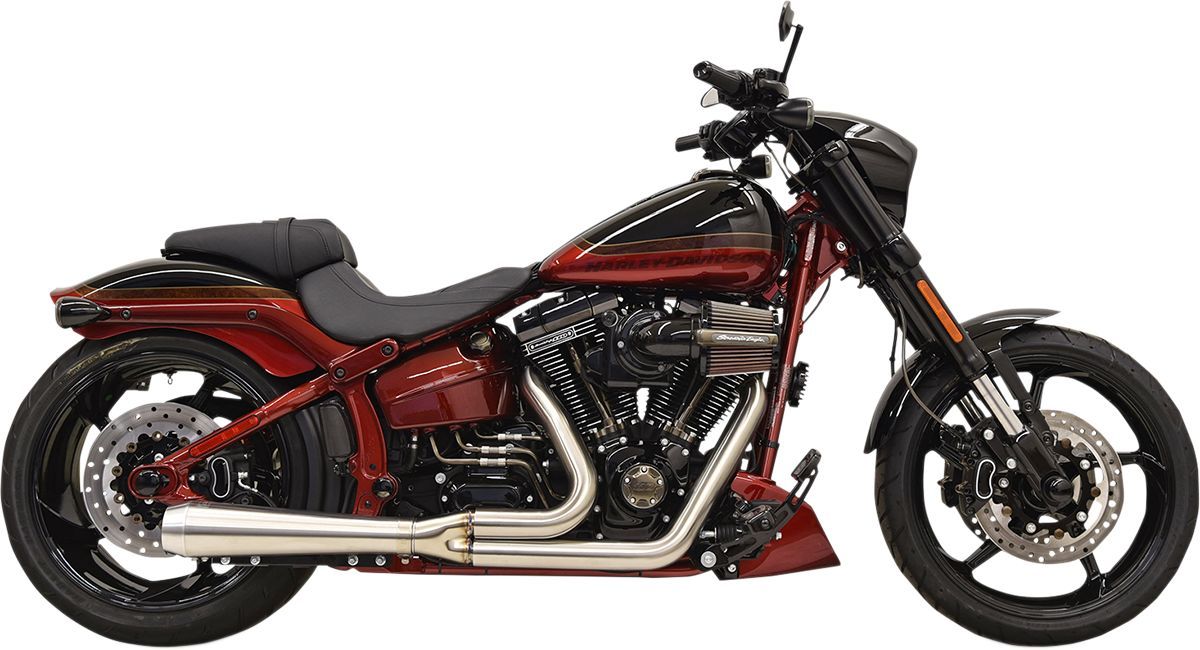 Bassani Road Rage III Short 2:1 Softail Exhaust #1S32SS