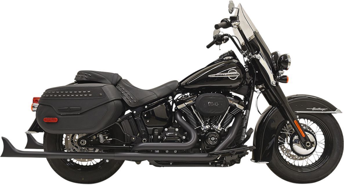 Bassani Fishtail True Dual Exhaust System #1S76EB33