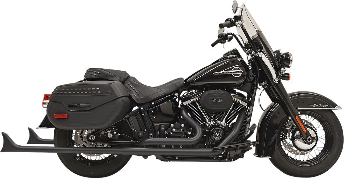 Bassani Fishtail True Dual Exhaust System #1S76EB36