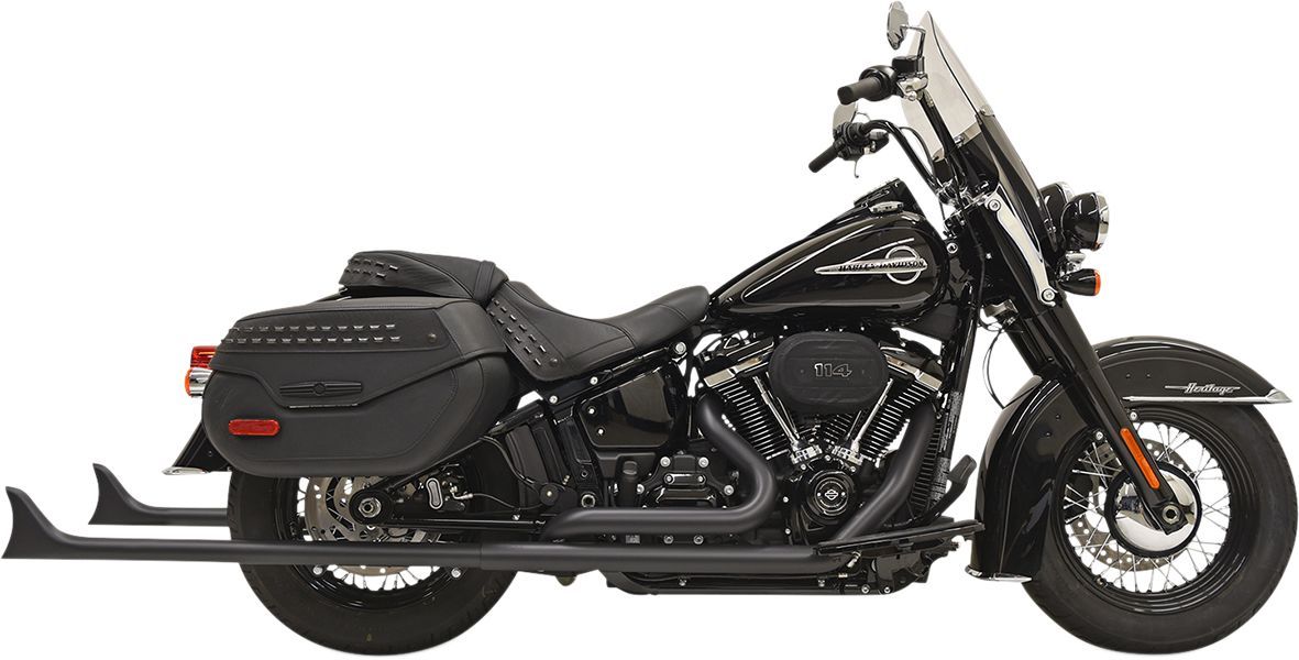Bassani Fishtail True Dual Exhaust System #1S76EB39