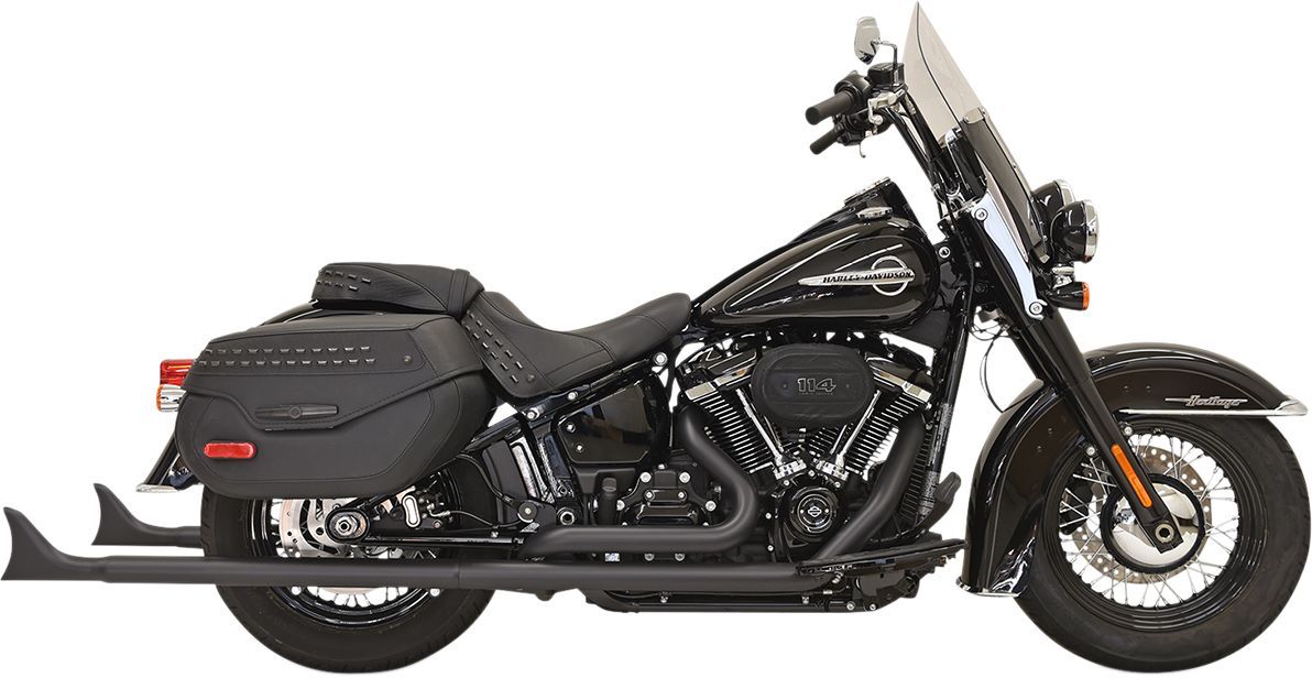 Bassani Fishtail True Dual Exhaust System #1S96EB36