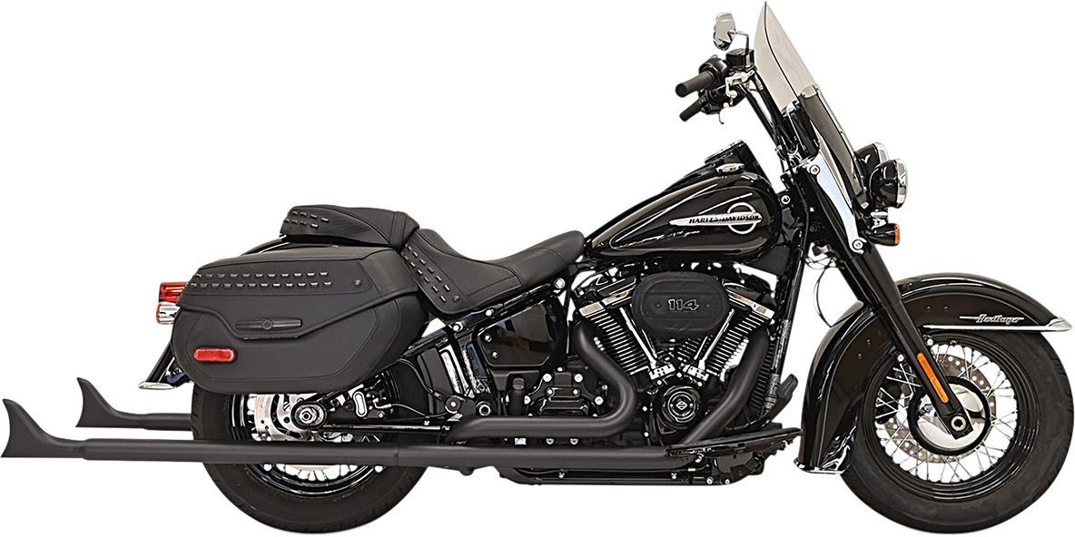 Bassani Fishtail True Dual Exhaust System #1S96EB39