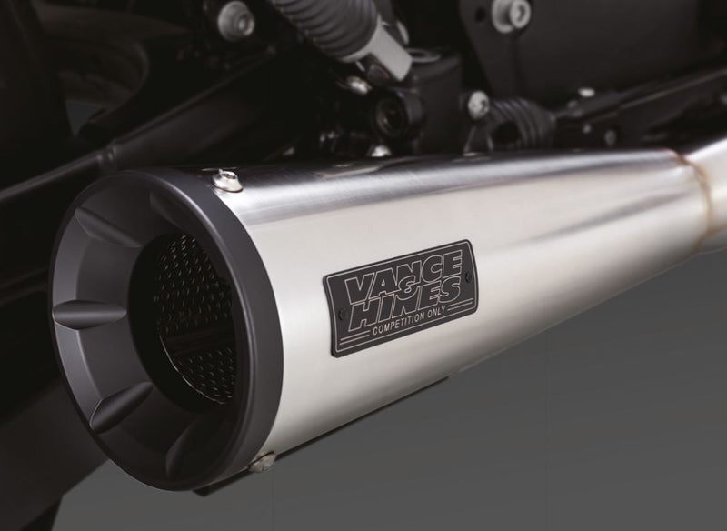 Vance & Hines Stainless 2:1 Upsweep Exhaust System #27627
