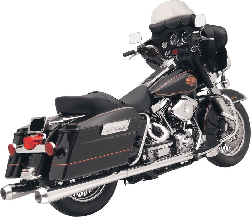 Bassani Megaphone Slip-On Mufflers #FLH-517