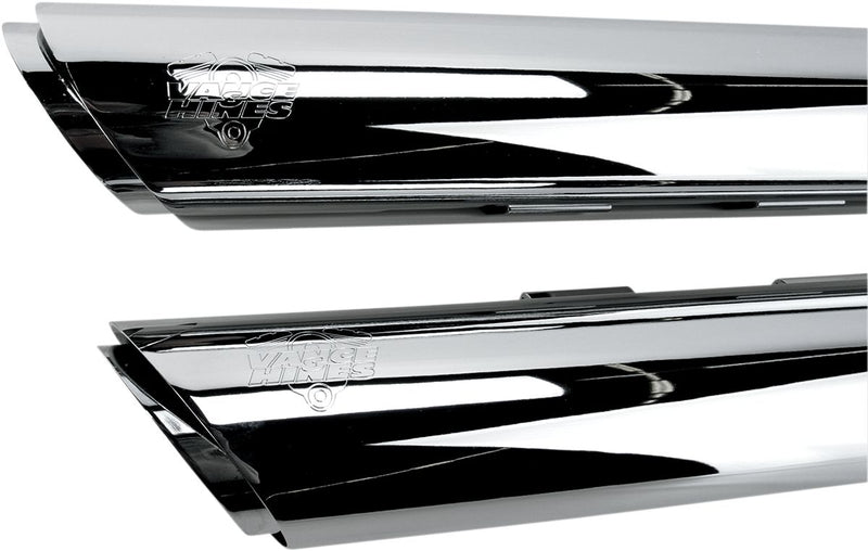 Vance & Hines 3" Round Twin Slash Slip-On Muffler - Part #18010386 - hogparts-uk.myshopify.com