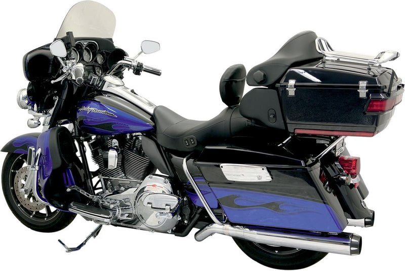 Bassani Xhaust Pseudo Left-side Muffler - Each for Harley-Davidson Touring & Trike 2009-2016