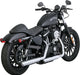 Vance & Hines 3" Round Twin Slash Slip-On Muffler - Part #18010676 - hogparts-uk.myshopify.com