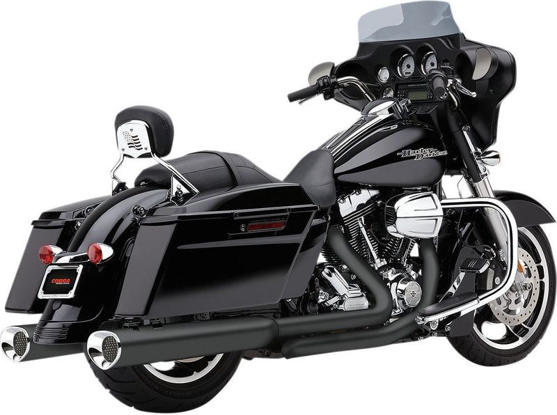 Cobra Tri Flo Slip-On Mufflers #6212RB