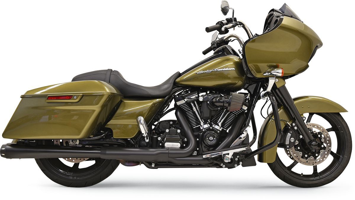 Bassani Megaphone Slip-On Mufflers #1F572RB