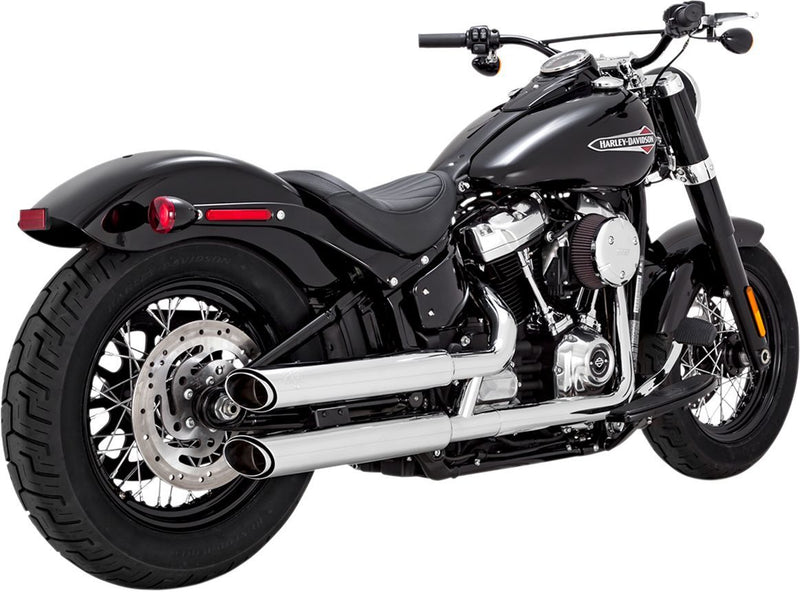 Vance & Hines 3" Round Twin Slash Slip-On Muffler - Part #18011248 - hogparts-uk.myshopify.com