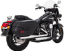 Vance & Hines Twin Slash Slip-On Muffler - Part #18011253 - hogparts-uk.myshopify.com