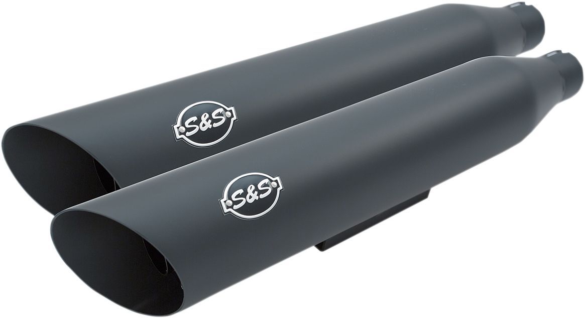 S&S Slash Cut Slip-On Mufflers #550-0720