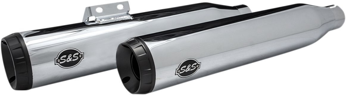 S&S Grand National 50 State Slip-On Mufflers #550-0757A