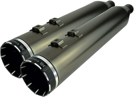 Khrome Werks HP-Plus 4.5" Slip-On Mufflers #202650 - Hogparts UK