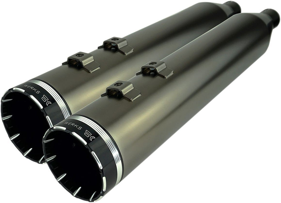 Khrome Werks HP-Plus 4.5" Slip-On Mufflers #202650 - Hogparts UK