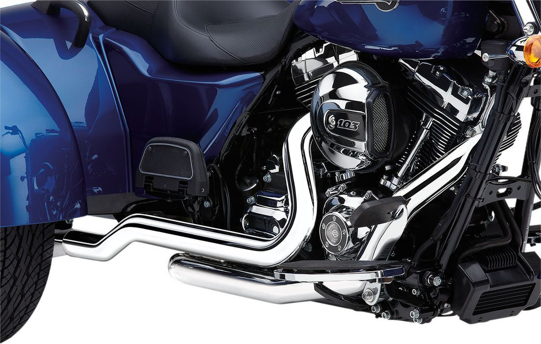 Cobra Powerport Dual Head pipes for Trikes #6254