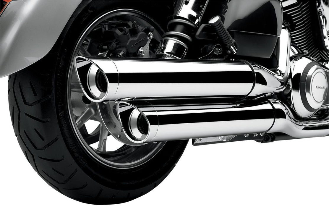 Cobra Scalloped Tip Slip-On Mufflers #4225