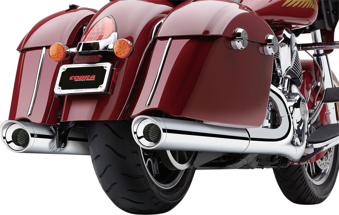 Cobra 4" Slip-On Mufflers #5204