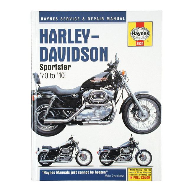 Haynes, service manual. 70-10 Sportster - 70-10 XL models <br><br>Part #517495 - Hogparts UK