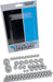 Drag Specialties Bolt Cover Kit Standard Chrome - Part #24010708 - Hogparts UK