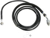 Drag Specialties Clutch Line Black Vinyl Coated + 10" Stainless Steel Hydraulic - Part #06610008 - Hogparts UK