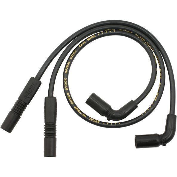 Accel Spark Plug Wire Spiral Core Set 8Mm Black - Part #126823 - Hogparts UK