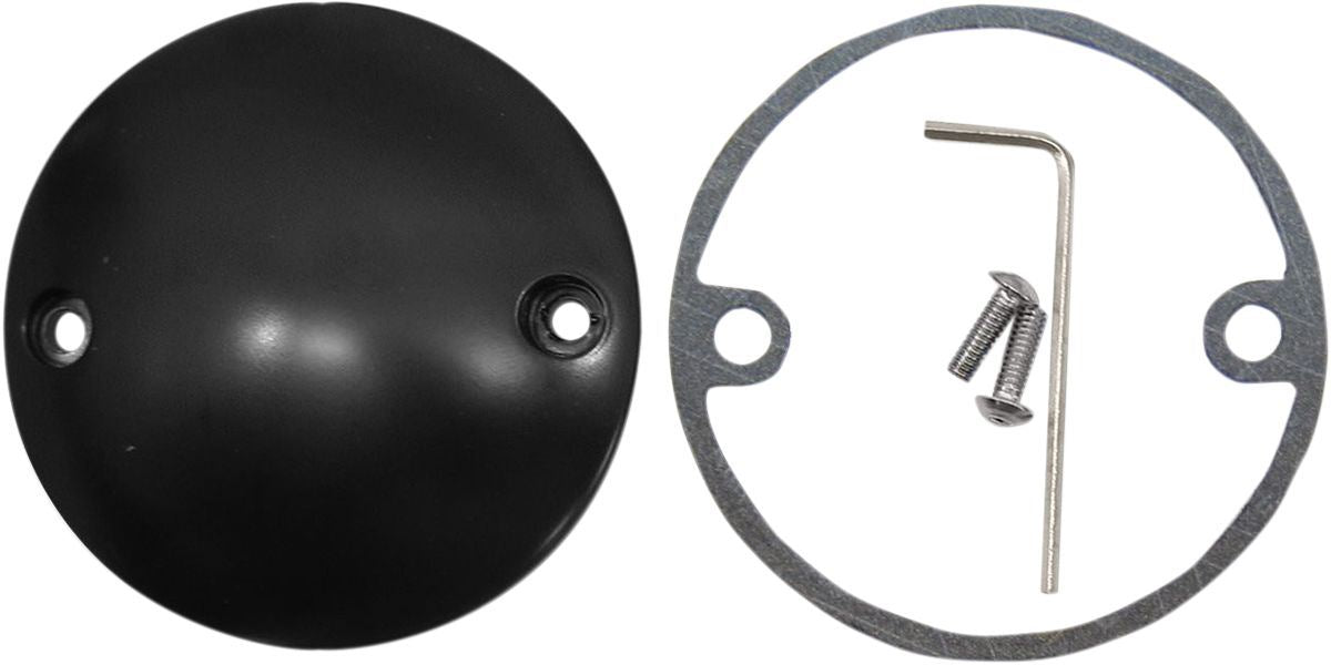 Drag Specialties Point Cover Flat Black 2-Hole - Part #09401244 - Hogparts UK