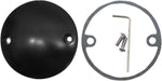 Drag Specialties Point Cover Flat Black 2-Hole - Part #09401244 - Hogparts UK