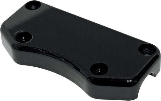 Drag Specialties Handlebar Top Clamp Buffalo W/ Holes Black For 1" - Part #06020348 - Hogparts UK