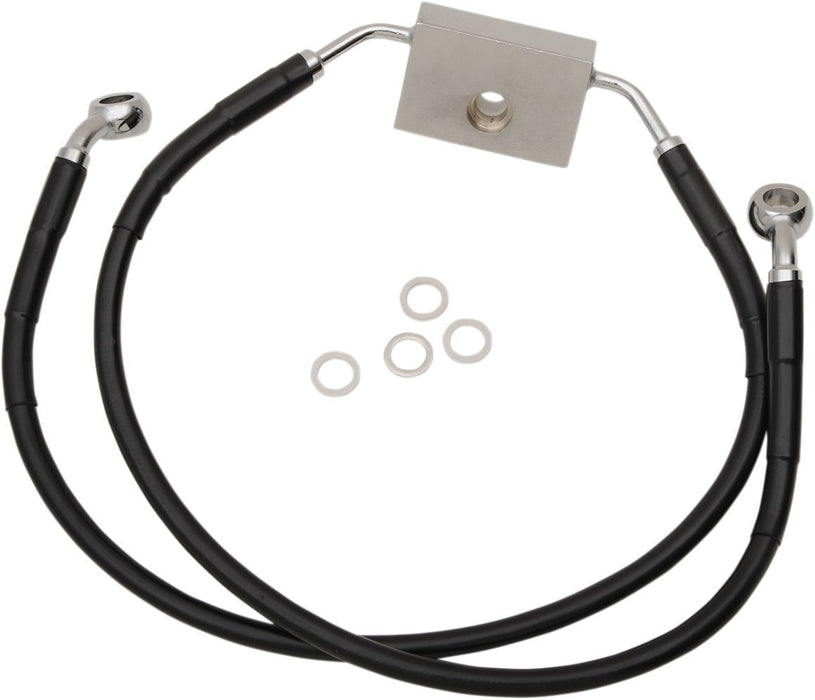 Drag Specialties Frt Brake Line Xl Bk - Part #17415285 - Hogparts UK