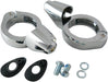 Drag Specialties Turn Signal Fork Clamps 49Mm Chrome - Part #20201271 - Hogparts UK