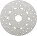 Drag Specialties Rotors Brake 11.8" Front Drilled Polished Stainless Steel - Part #17103157 - Hogparts UK