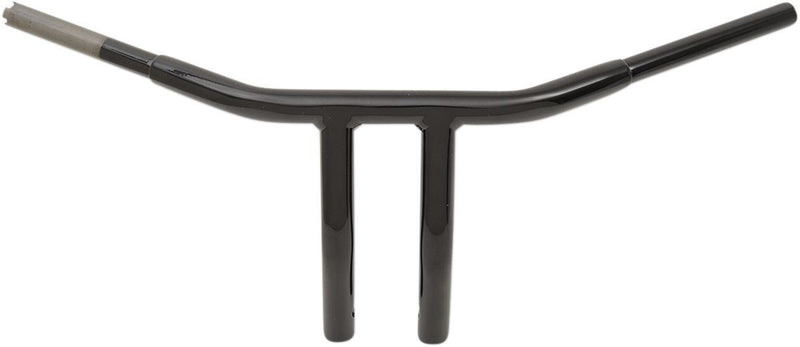 Drag Specialties Handlebar 1-1/4" Buffalo 8" T-Bar Black (For Use With Or W/O TBW) - Part #06014275 - Hogparts UK