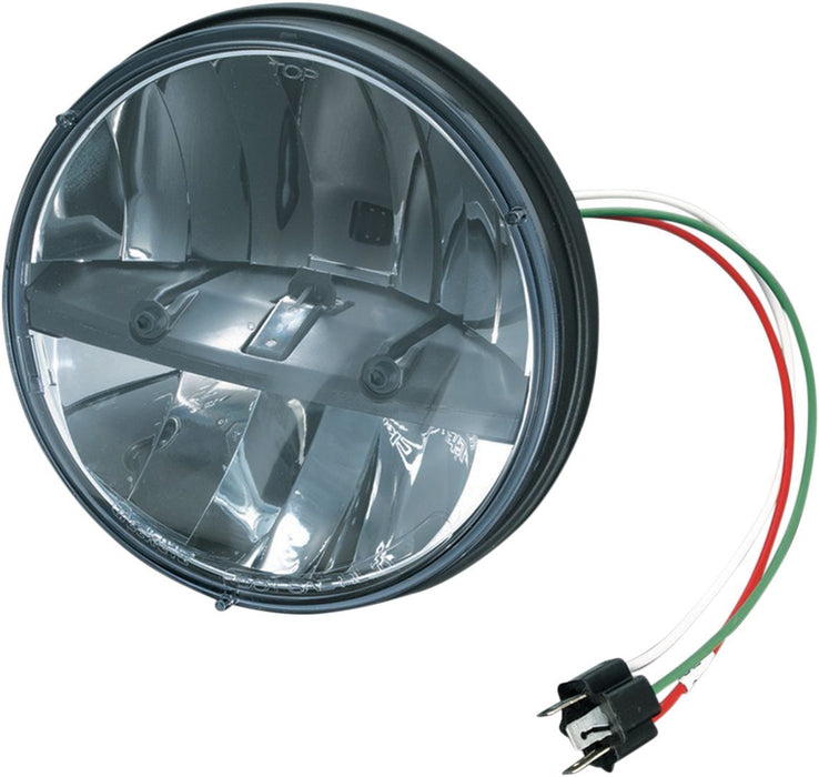 Kuryakyn Phase 7 LED Black Headlamp/Passing Lamps #2249