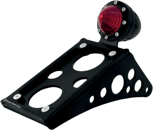 RSD Vertical Tracker Taillight with License Plate Holder - Part #20100930 - hogparts-uk.myshopify.com