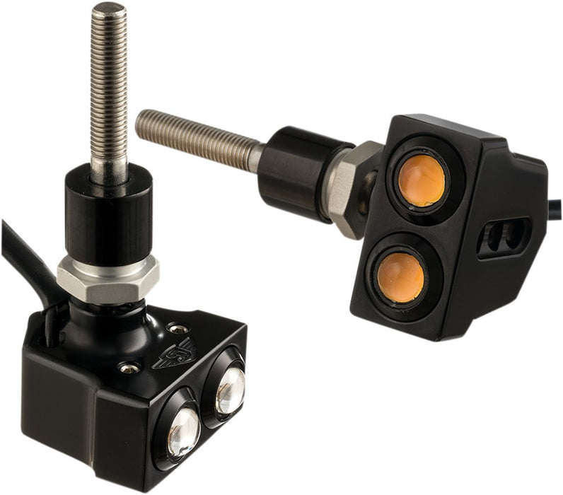 Joker Machine Rat Eye LED Mirror Mount Turn Signals #05-216B