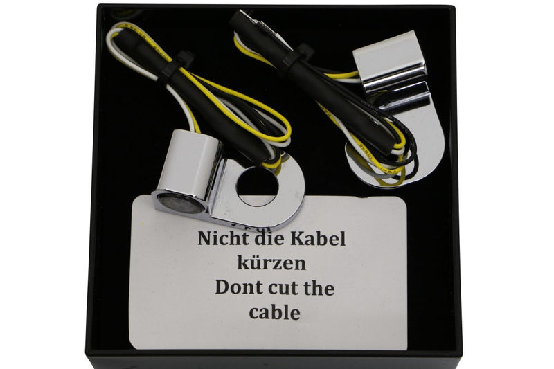 Heinz Bikes Nano Series Handlebar Turn Signals #HBTSN-S14-C-PL