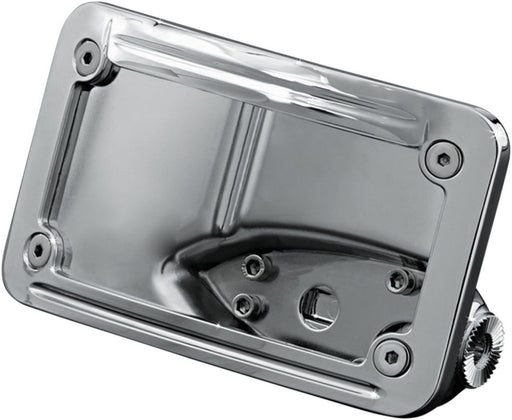 Kuryakyn Curved Side-Mount License Plate Holder - Part #20300632 - hogparts-uk.myshopify.com