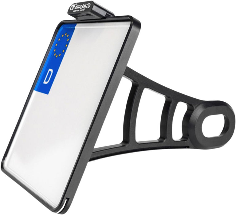 Heinz Bikes Side Mount License Plate Holder W/Plate Lights (Germany) #HBSKZ-XL