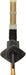 Drag Specialties Petcock 1/4 NPT Down Black - Part #07050304 - Hogparts UK