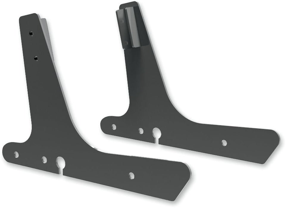 Drag Specialties Round Sissy Bar Side Plate Black - Part #15040027 - Hogparts UK