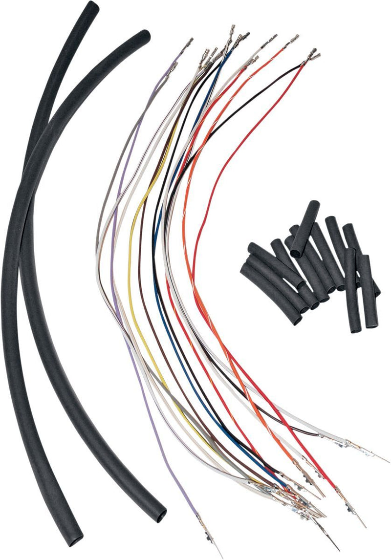 Namz Handlebar Wire Extension Kit - 10 cm (4") - Black for Harley-Davidson Touring 1996-2006