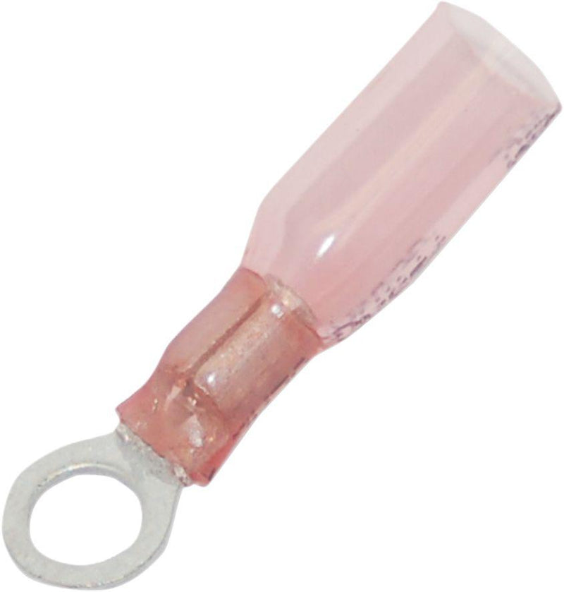 Namz Heat Shrink Quick Disconnects and Terminals - PVC, 25 Pack, Ring Terminal - Pink