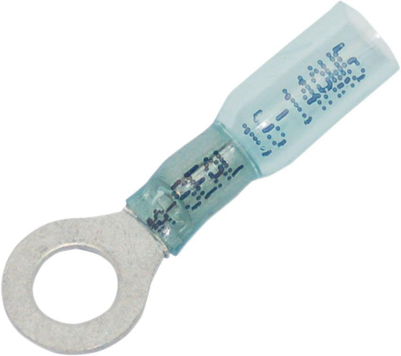 Namz Heat Shrink Quick Disconnects and Terminals - 25 Pack, Ring Terminal, PVC - Green