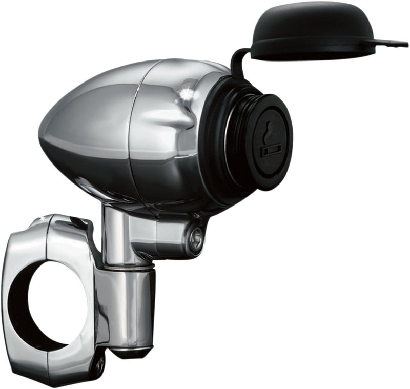 Kuryakyn Electrical Power Point with Handlebar Mount #1423