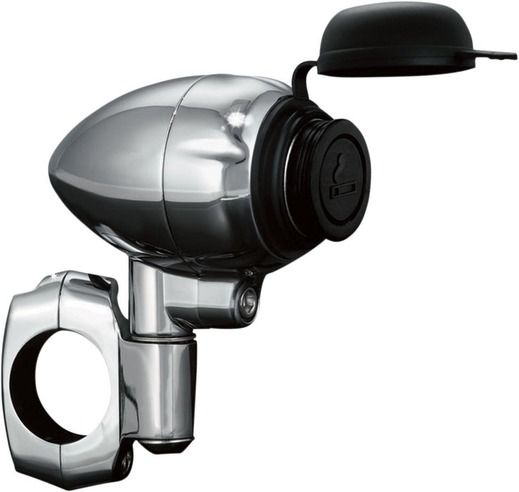 Kuryakyn Electrical Power Point with Handlebar Mount #1423