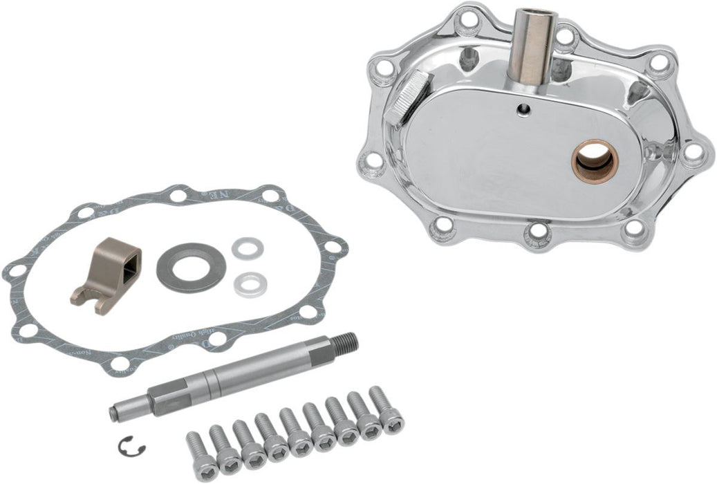 Drag Specialties Heavy-Duty Kicker Cover Kit Chrome - Part #11050041 - Hogparts UK